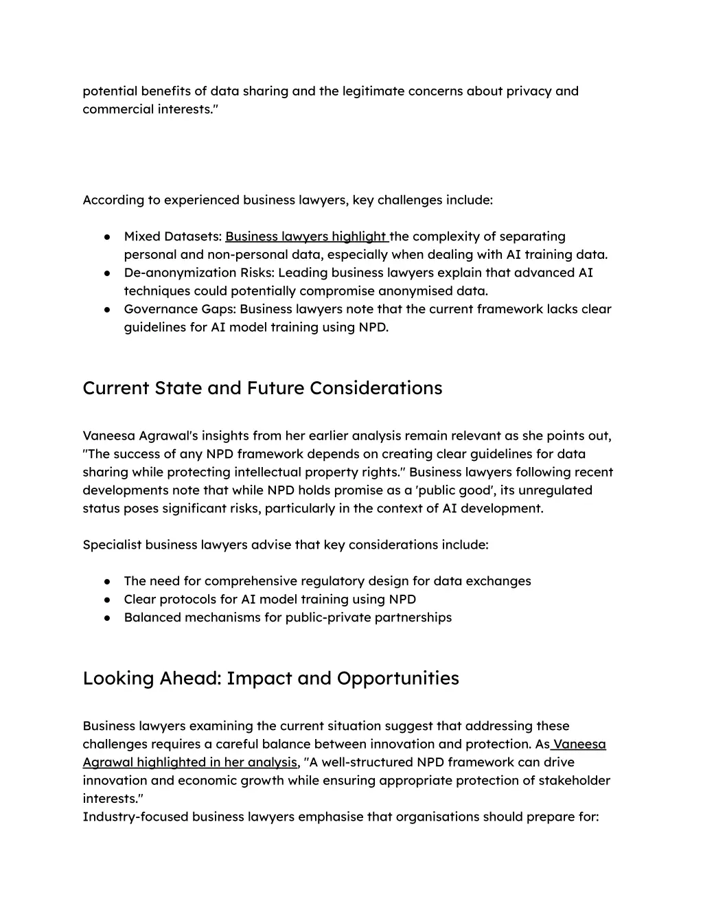 potential benefits of data sharing