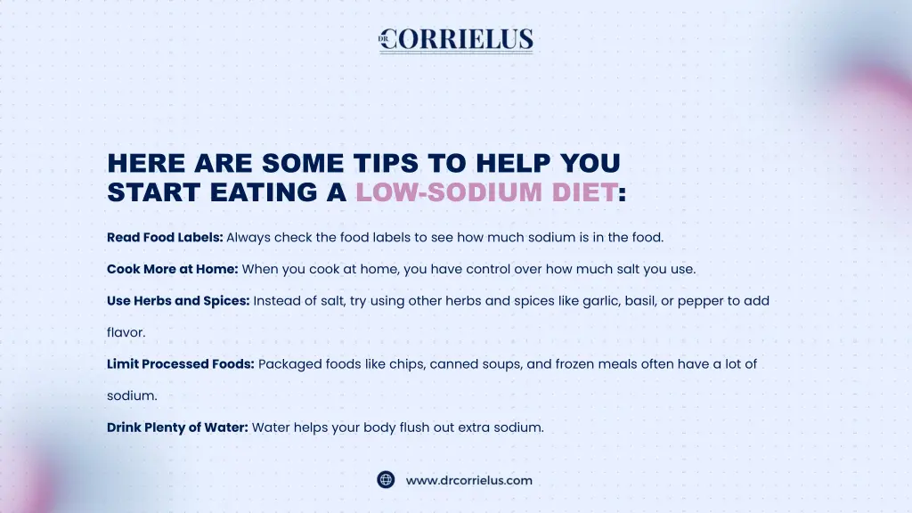 here are some tips to help you start eating
