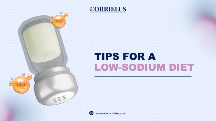 tips for a low sodium diet