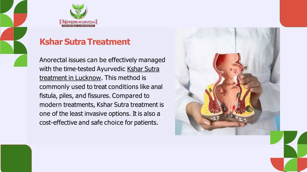 kshar sutra treatment