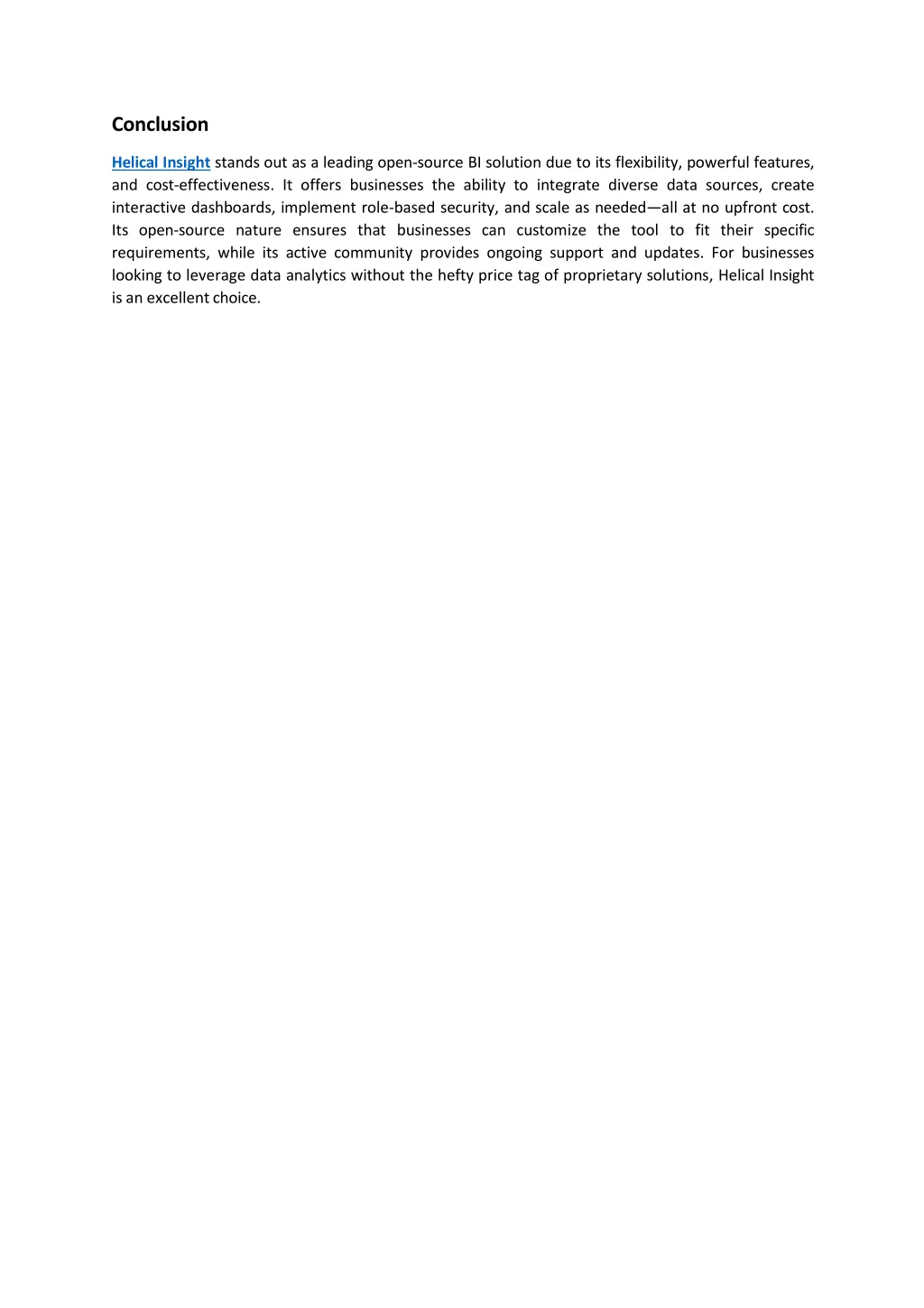 conclusion