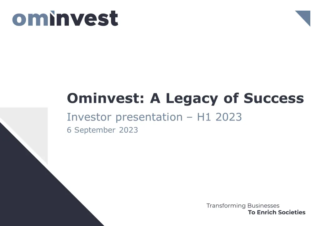 ominvest a legacy of success investor