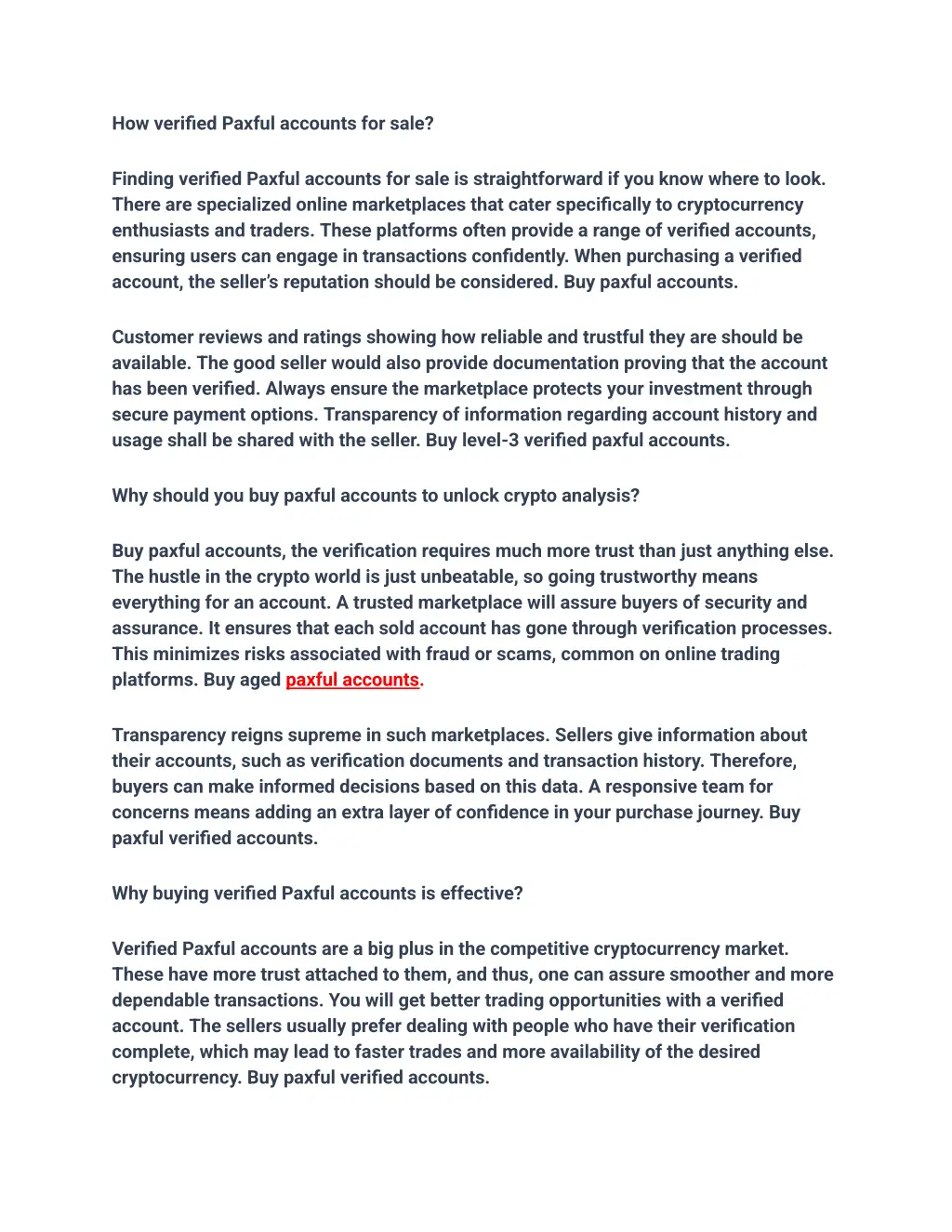 how verified paxful accounts for sale