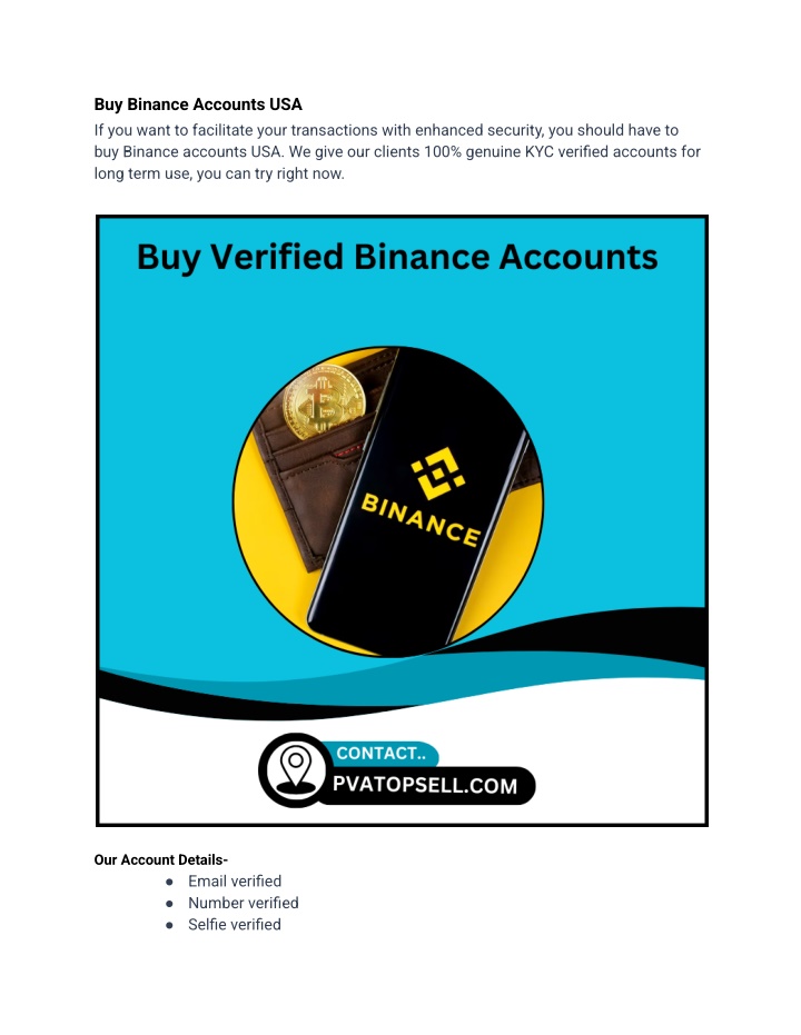 buy binance accounts usa if you want