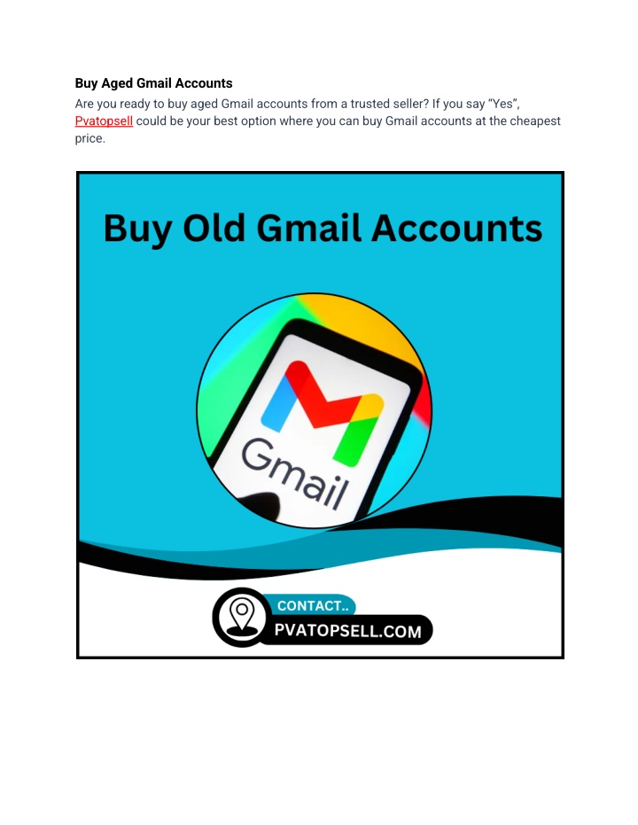 buy aged gmail accounts are you ready to buy aged