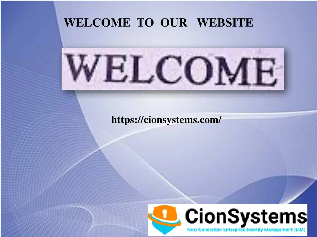 welcome to our website