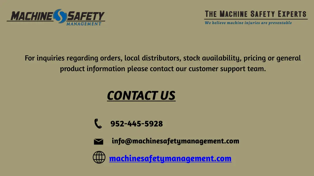 for inquiries regarding orders local distributors