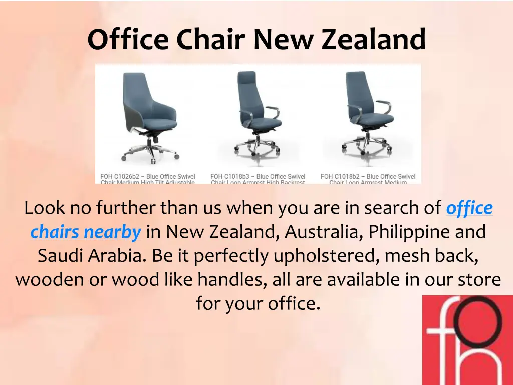 office chair new zealand