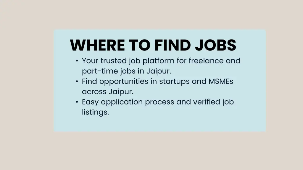 where to find jobs your trusted job platform