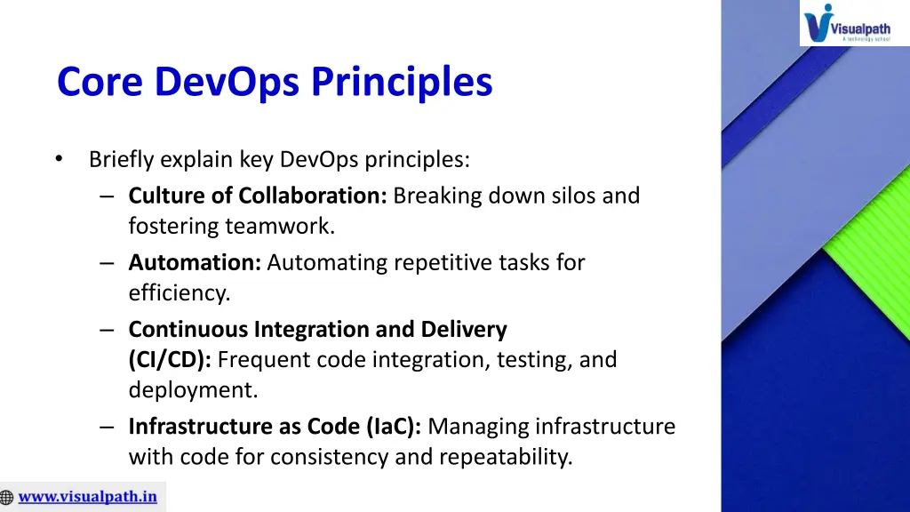 core devops principles