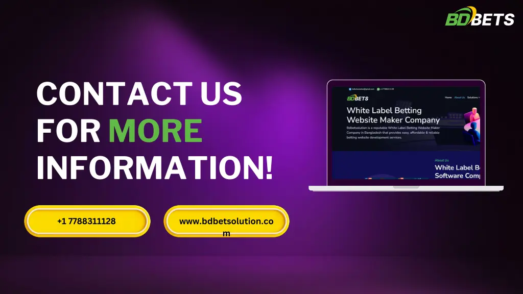contact us for more information