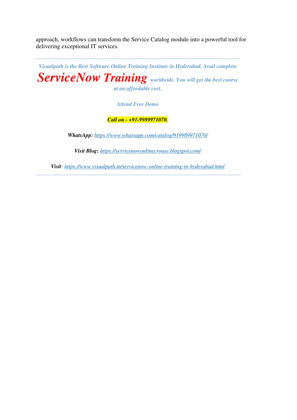 approach workflows can transform the service