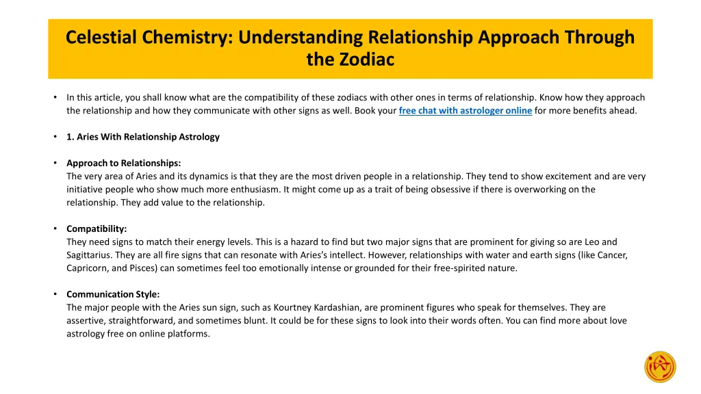celestial chemistry understanding relationship 1