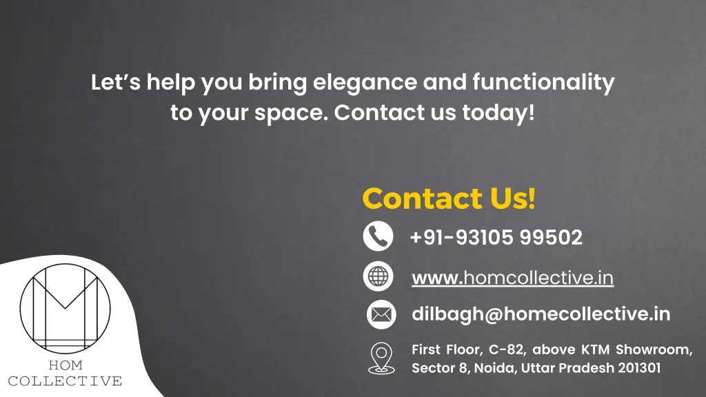 let s help you bring elegance and functionality