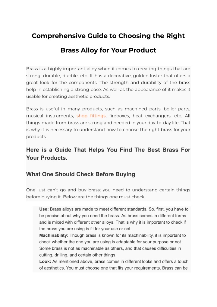 comprehensive guide to choosing the right