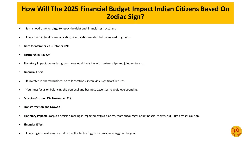 how will the 2025 financial budget impact indian 4