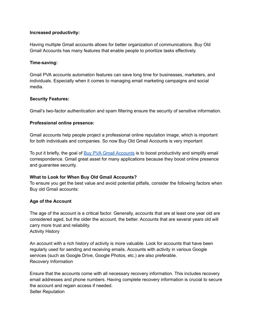 increased productivity having multiple gmail