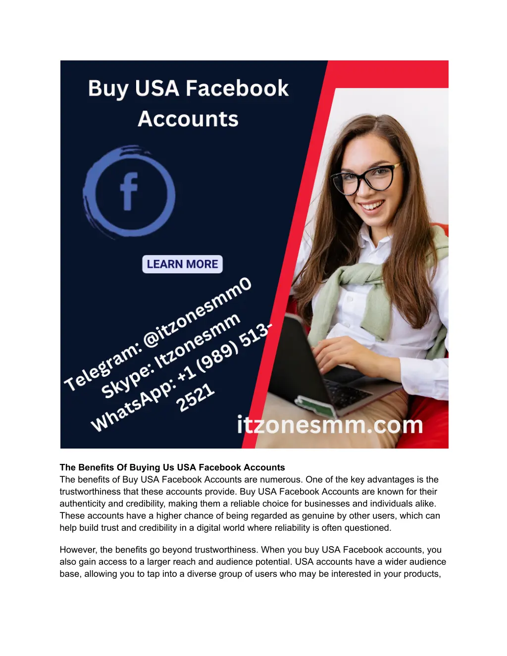 the benefits of buying us usa facebook accounts