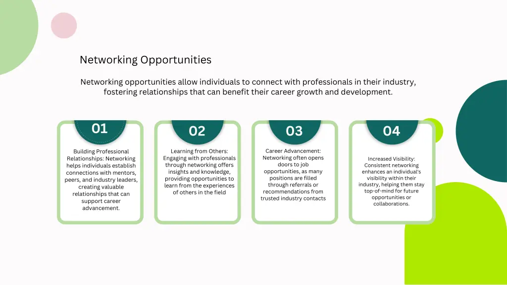 networking opportunities