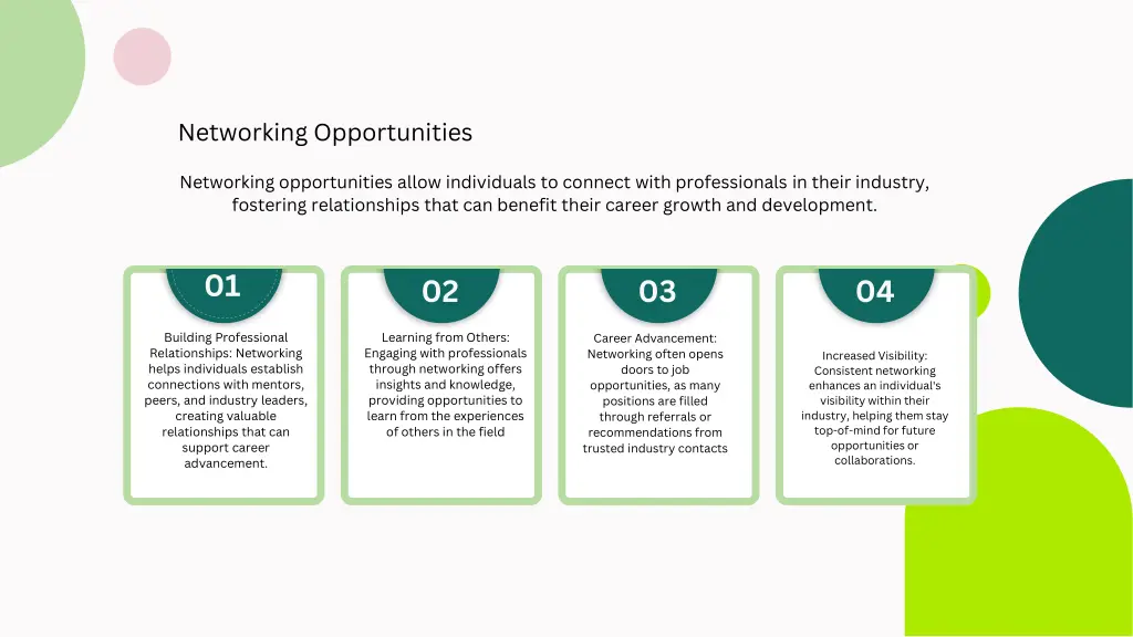 networking opportunities