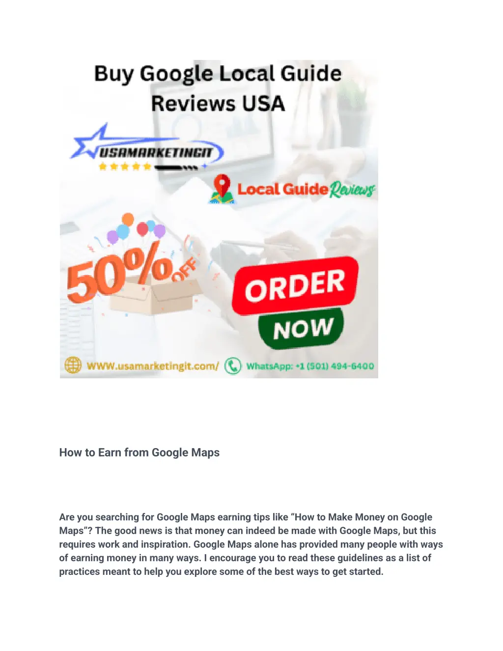 how to earn from google maps