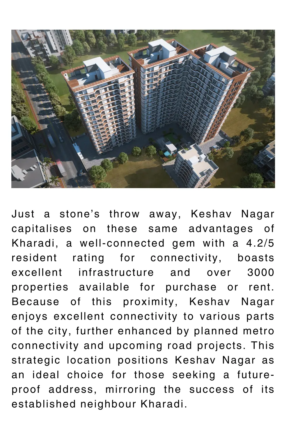 just a stone s throw away keshav nagar