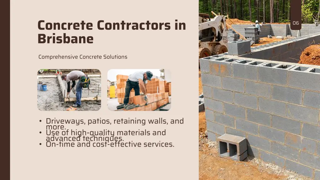 concrete contractors in brisbane