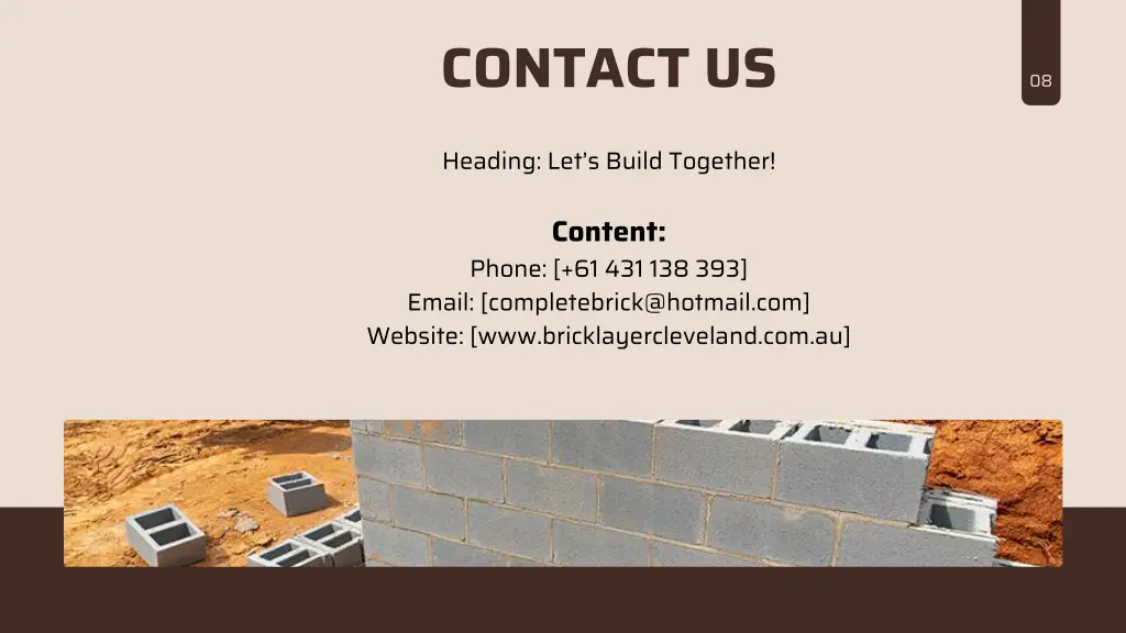 contact us