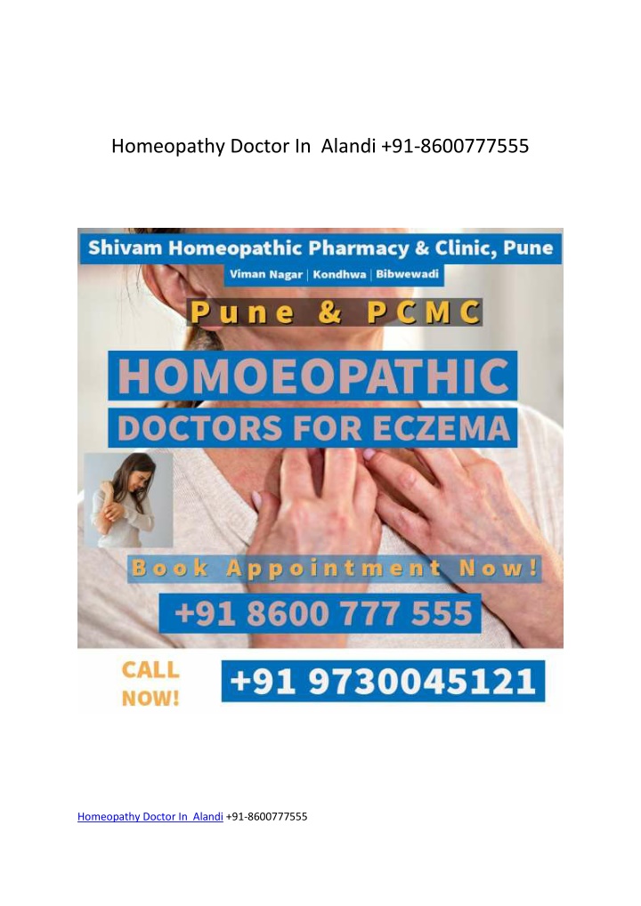homeopathy doctor in alandi 91 8600777555