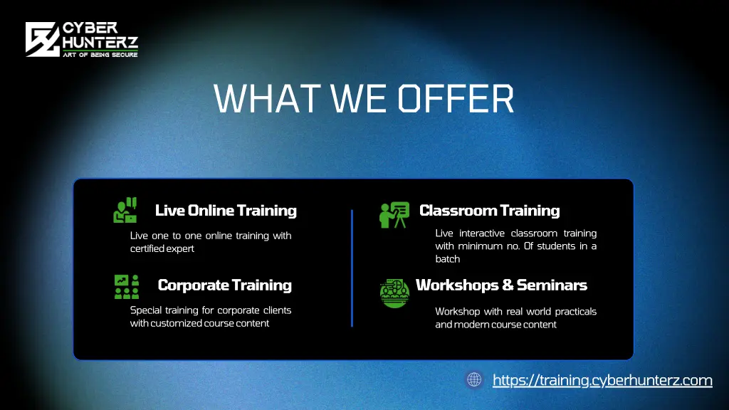 what we offer