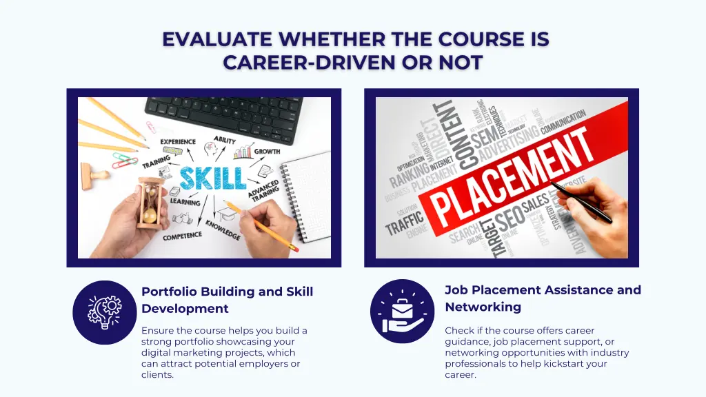 job placement assistance and networking