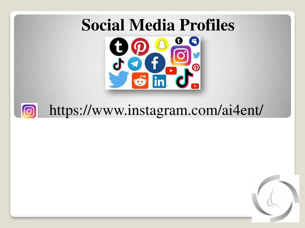 social media profiles 2