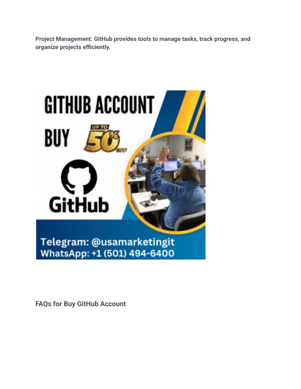project management github provides tools