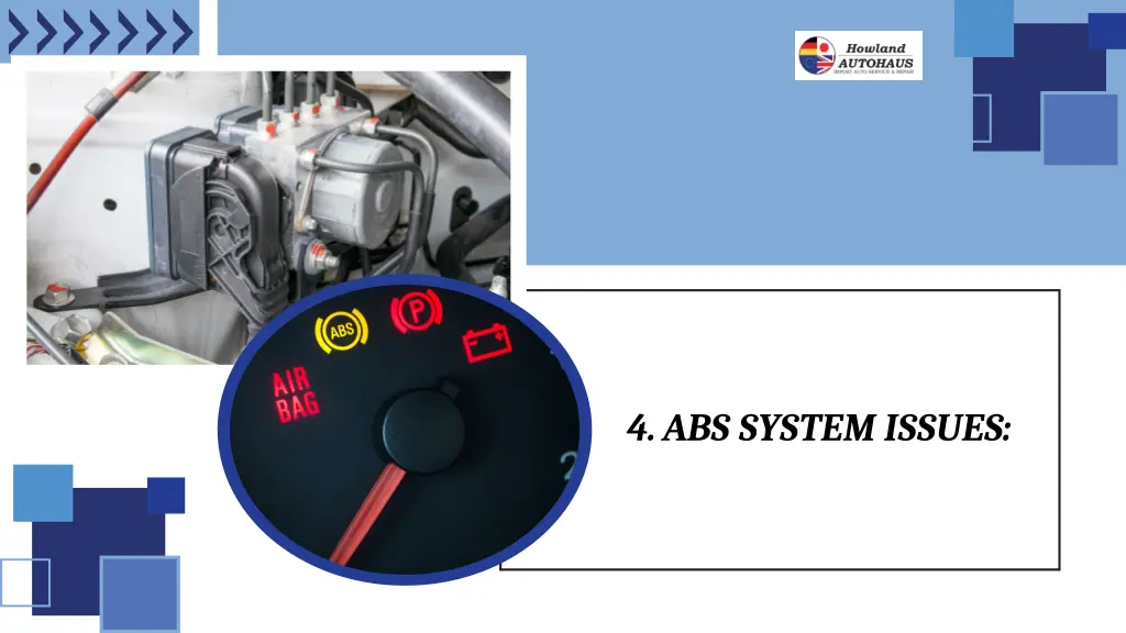 4 abs system issues