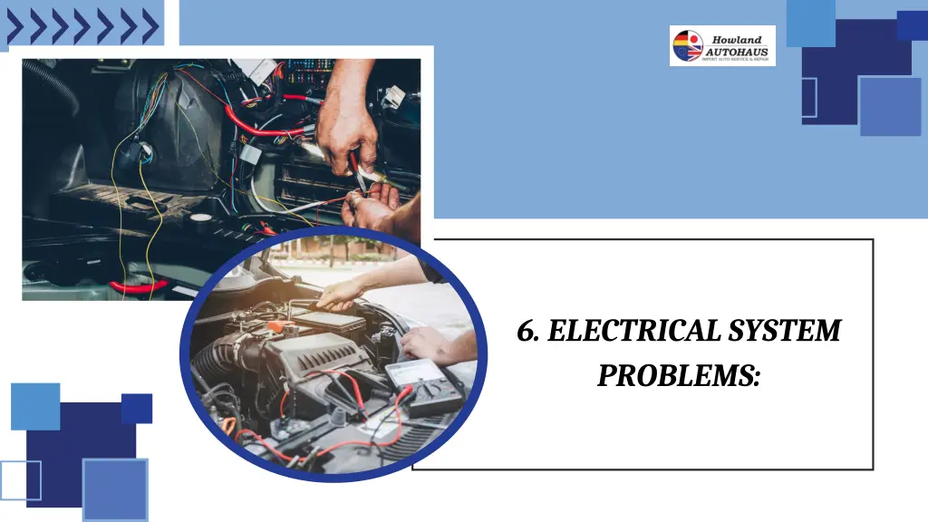 6 electrical system problems