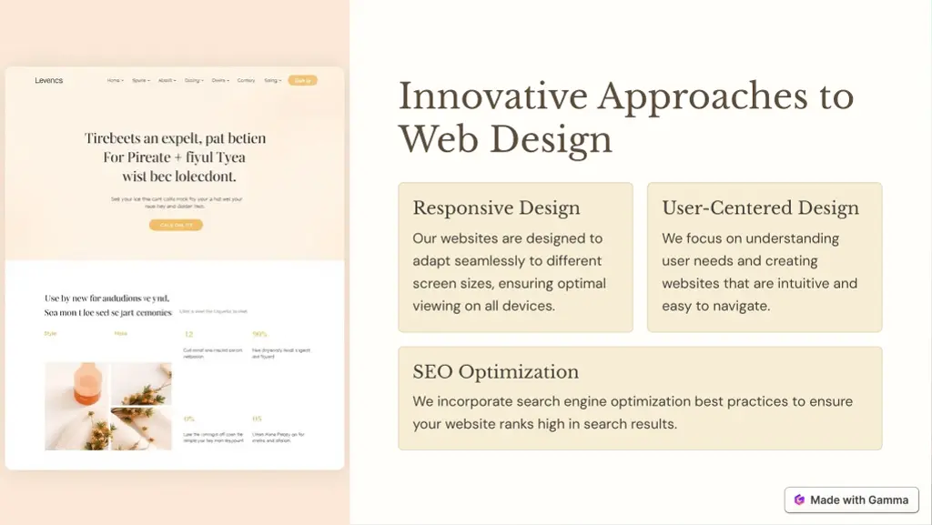innovative approaches to web design