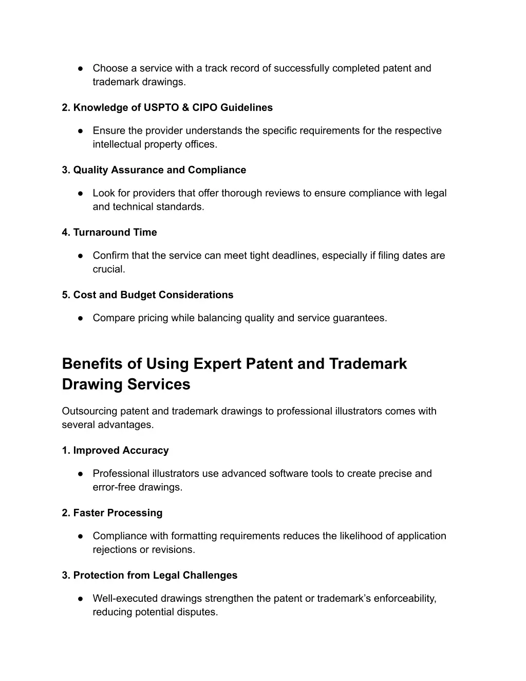 choose a service with a track record