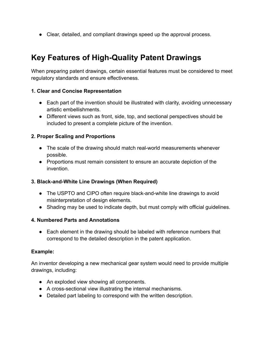 clear detailed and compliant drawings speed