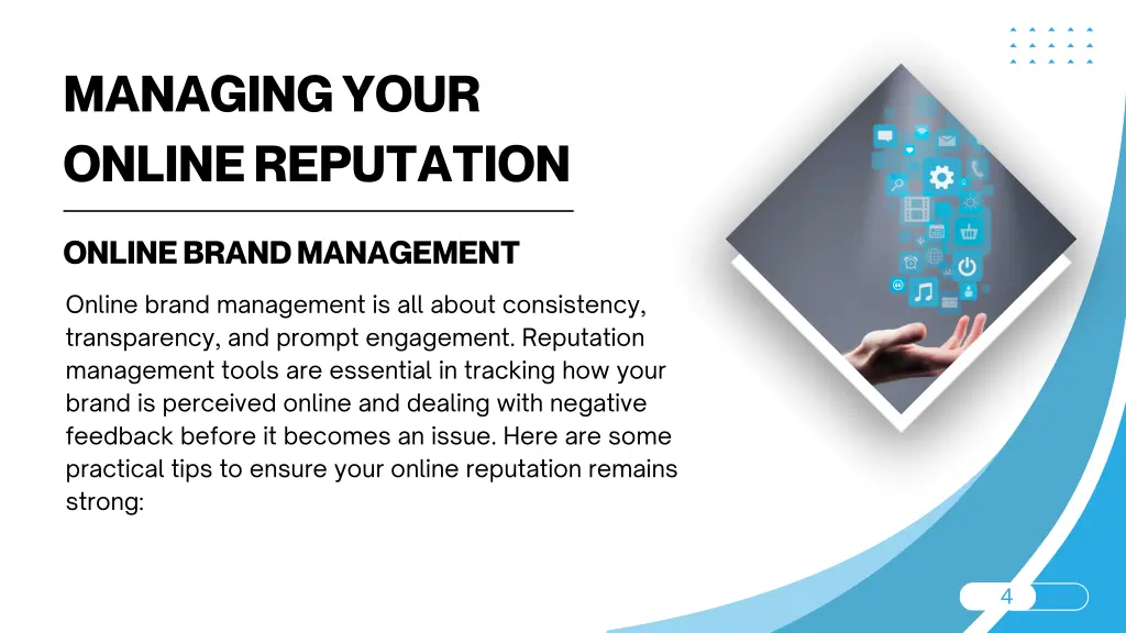 managing your online reputation