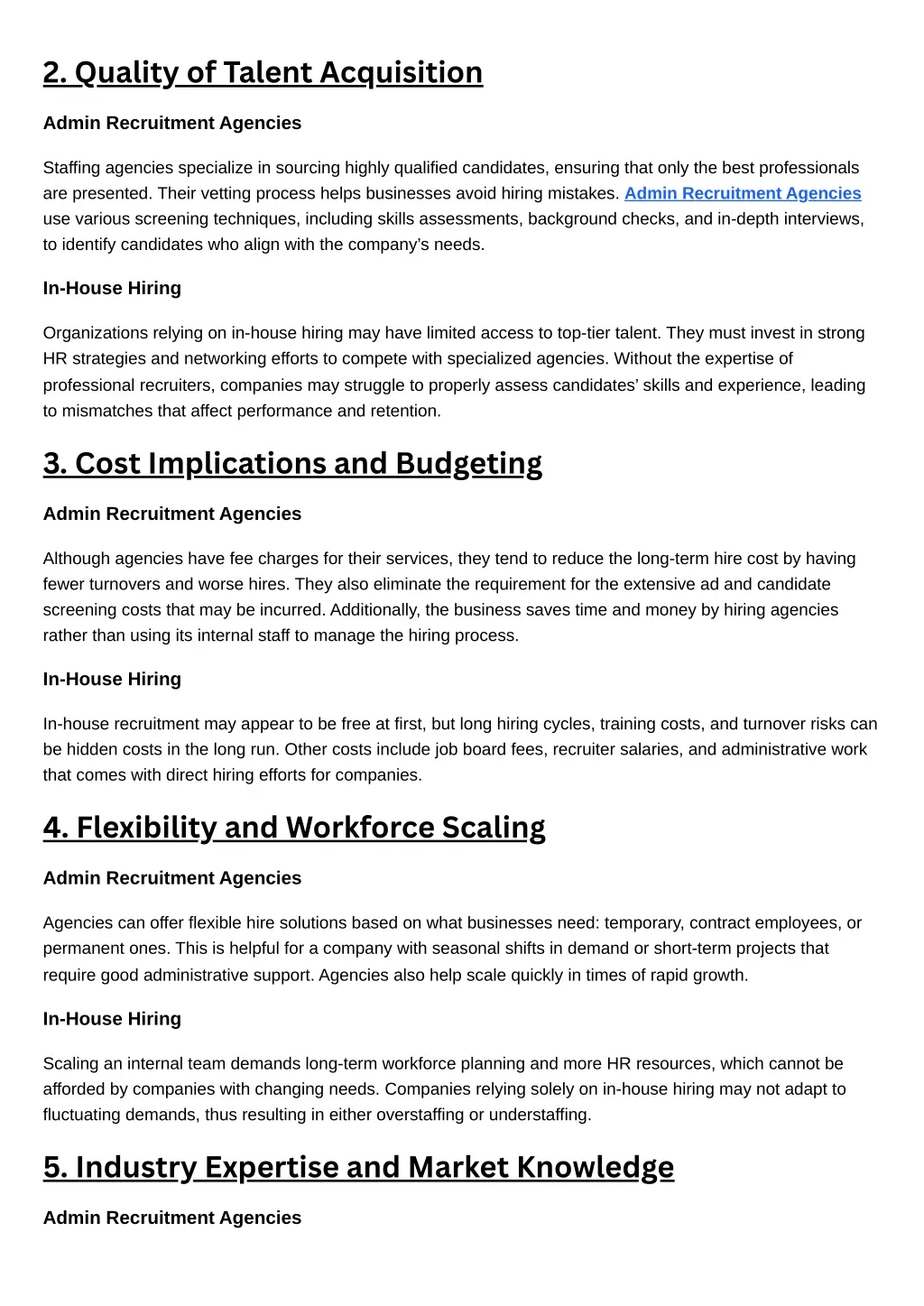 2 quality of talent acquisition