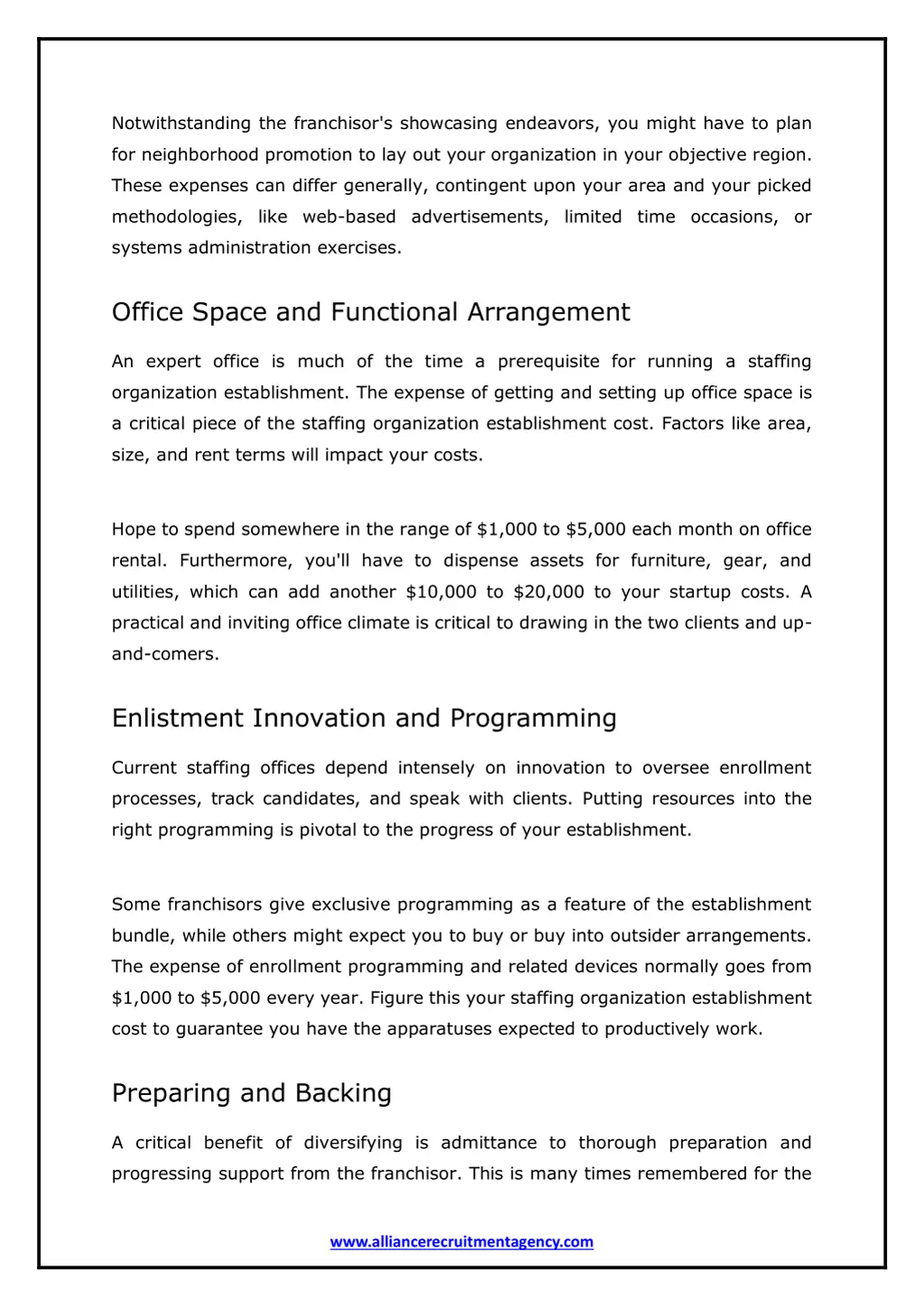notwithstanding the franchisor s showcasing
