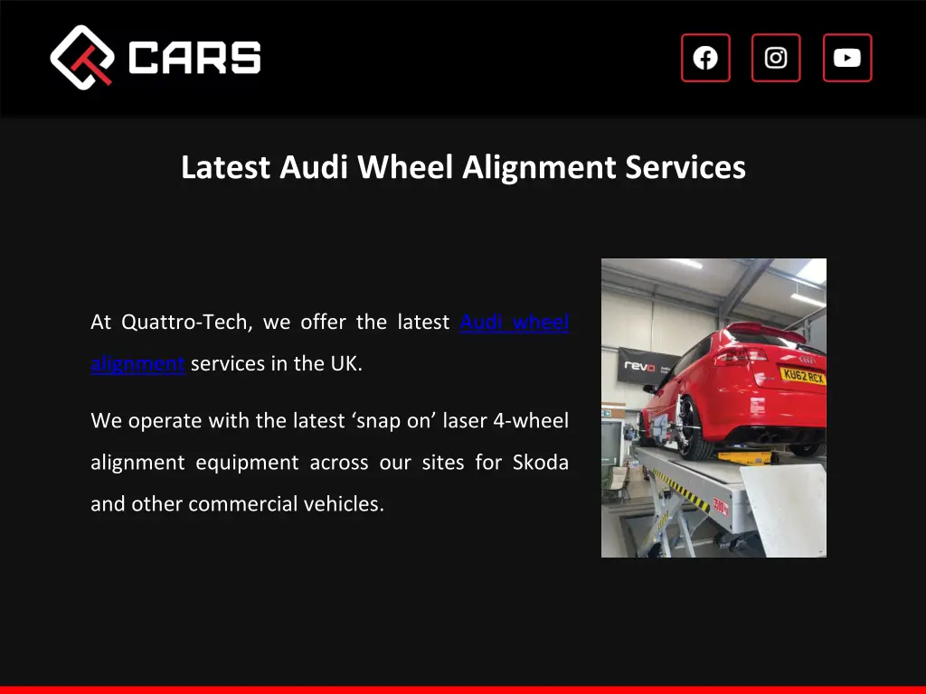 latest audi wheel alignment services 1