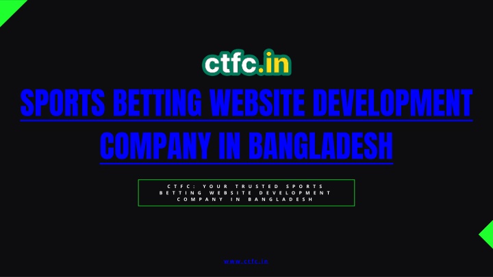sports betting website development company