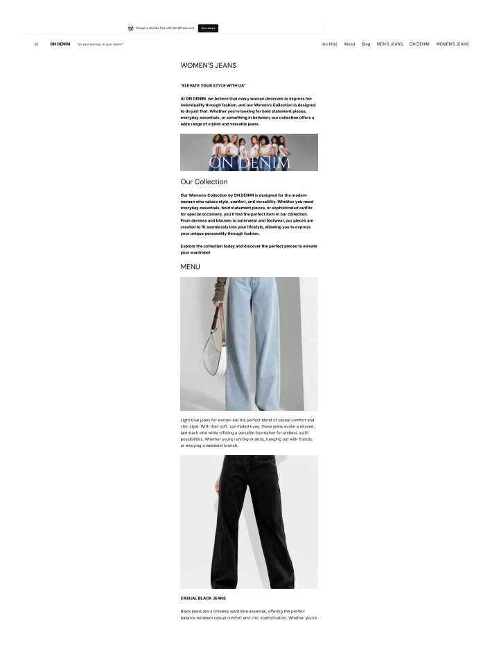design a site like this with wordpress com