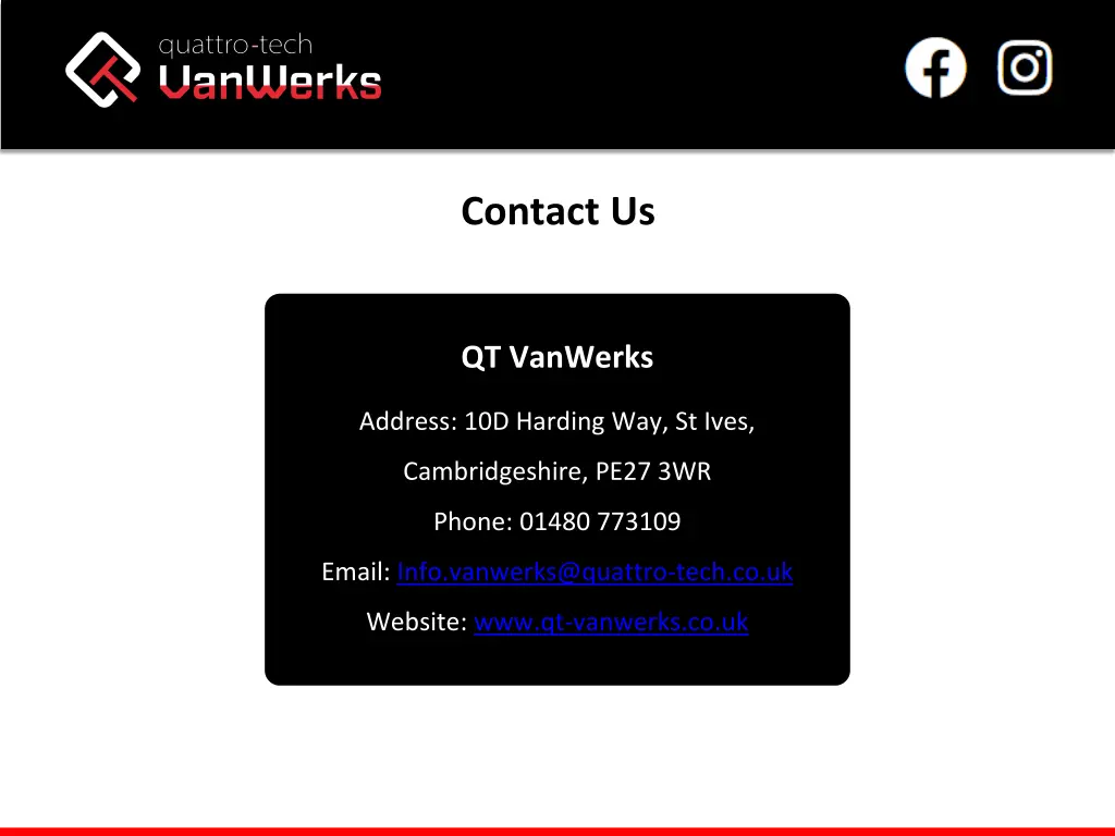 contact us