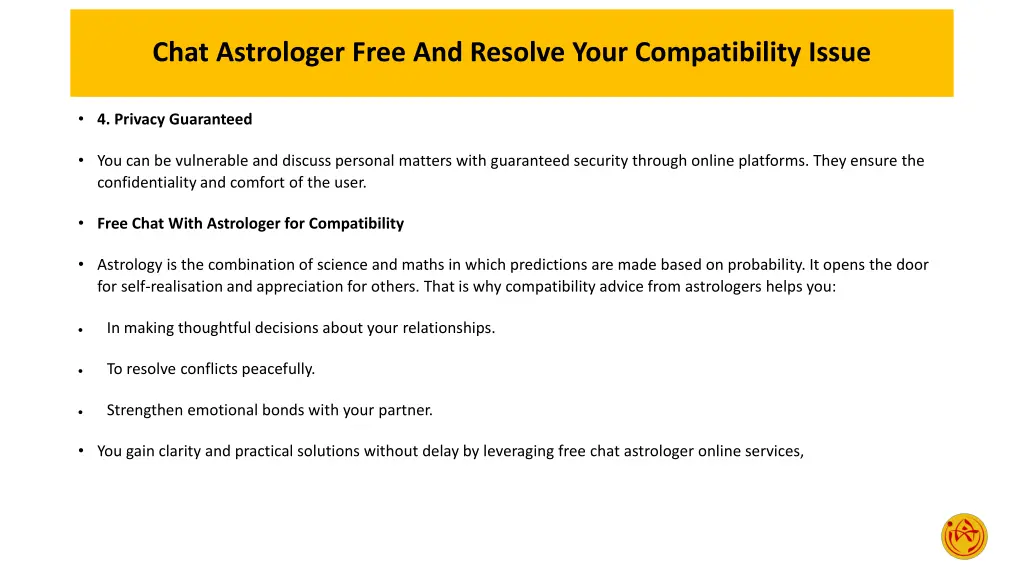 chat astrologer free and resolve your 4
