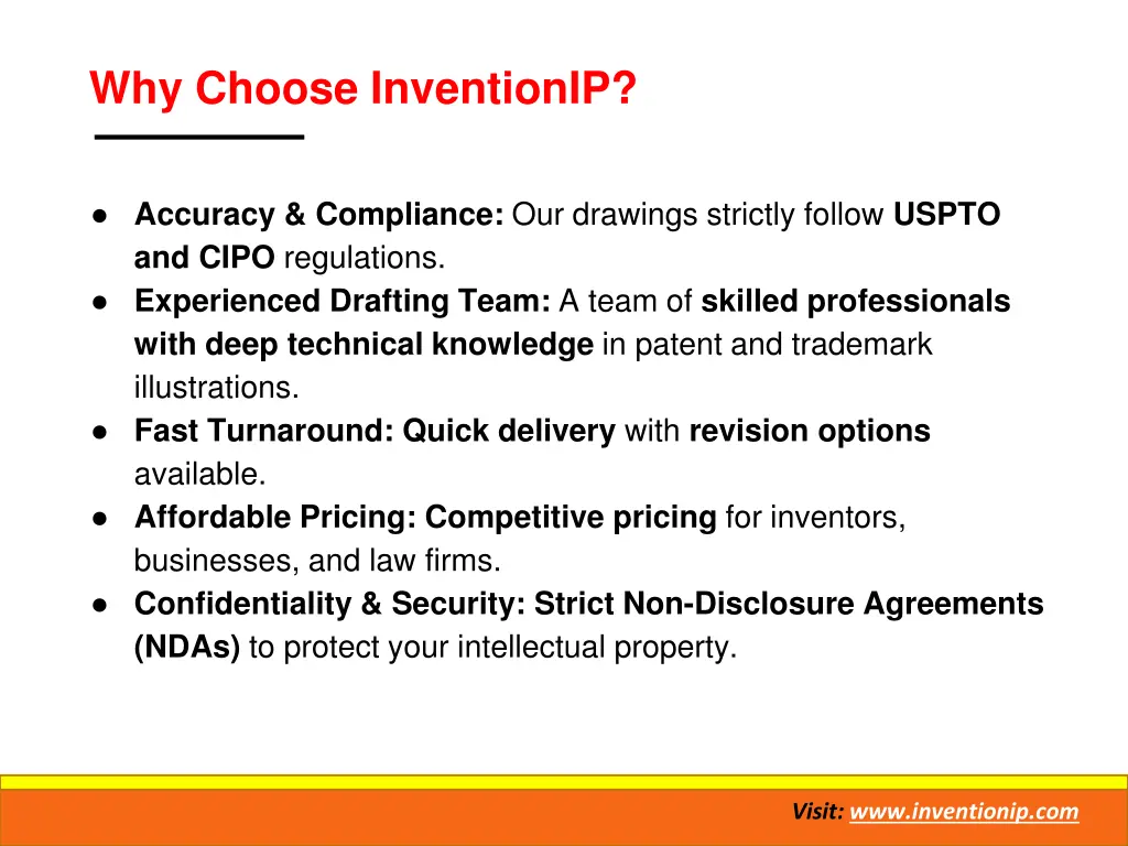 why choose inventionip
