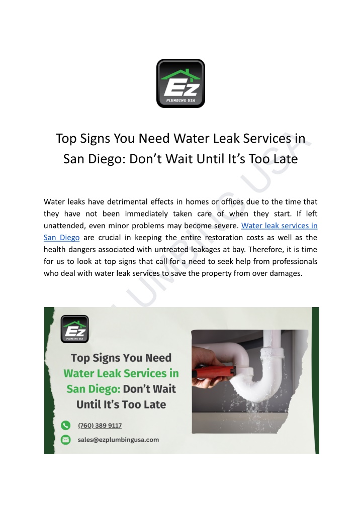 ez plumbing usa