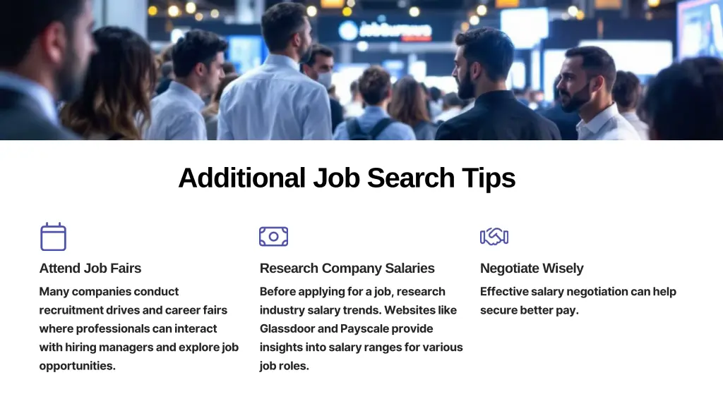 additional job search tips