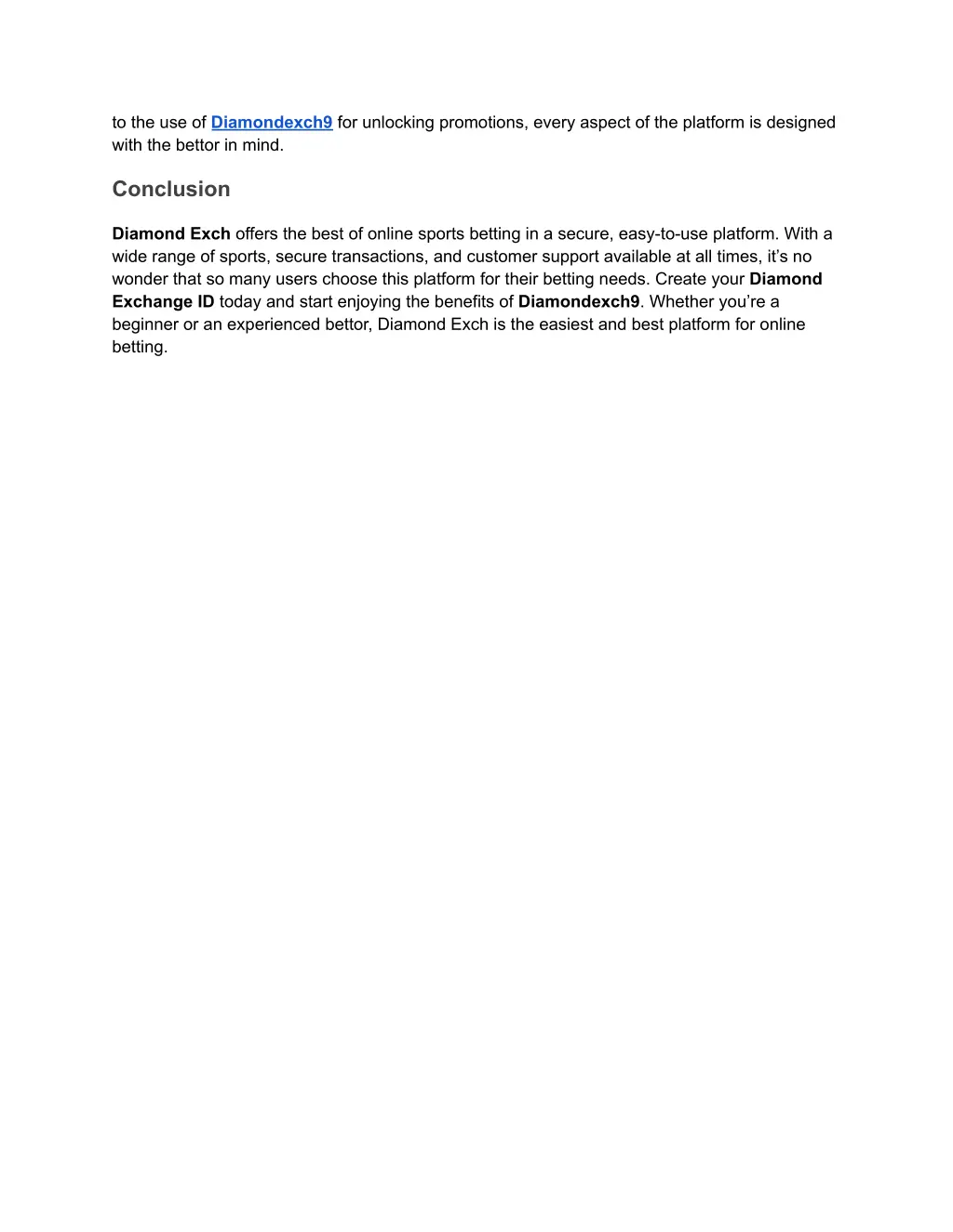 to the use of diamondexch9 for unlocking